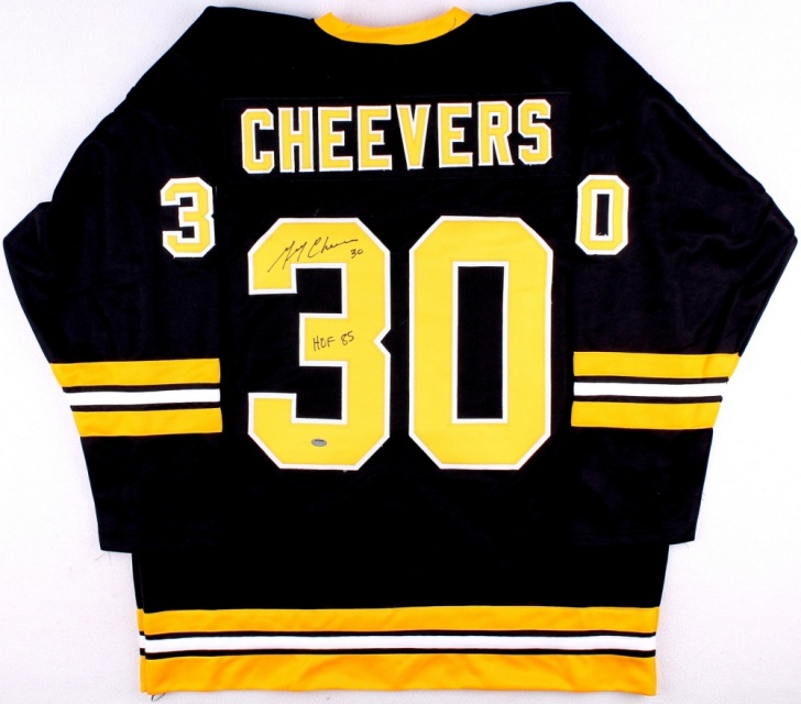 gerry cheevers jersey