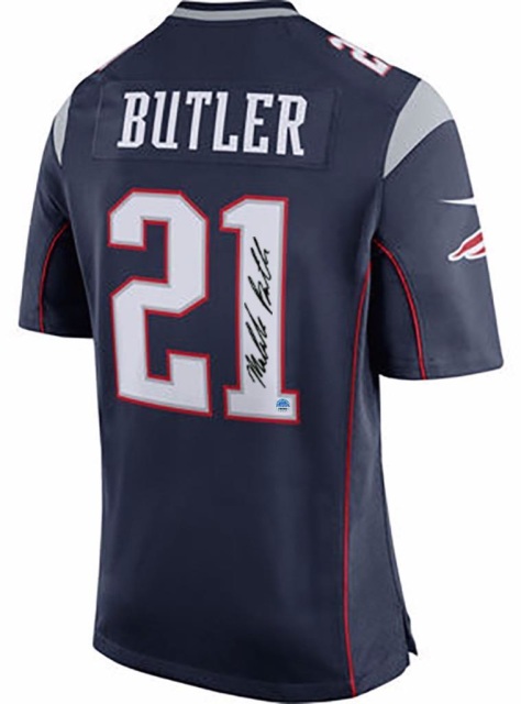 Malcolm Butler Autographed Patriots Jersey